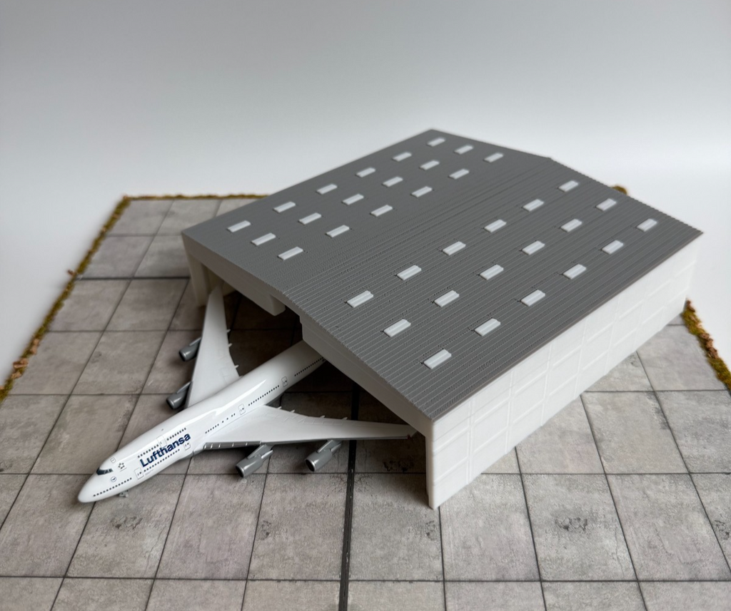 für Herpa Wings 1:500 / 1:400 Hangar V4 Zubehör / Airport Accessoires Building