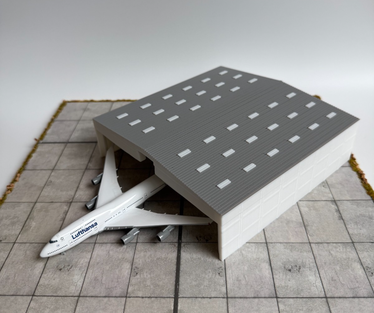 für Herpa Wings 1:500 / 1:400 Hangar V4 Zubehör / Airport Accessoires Building