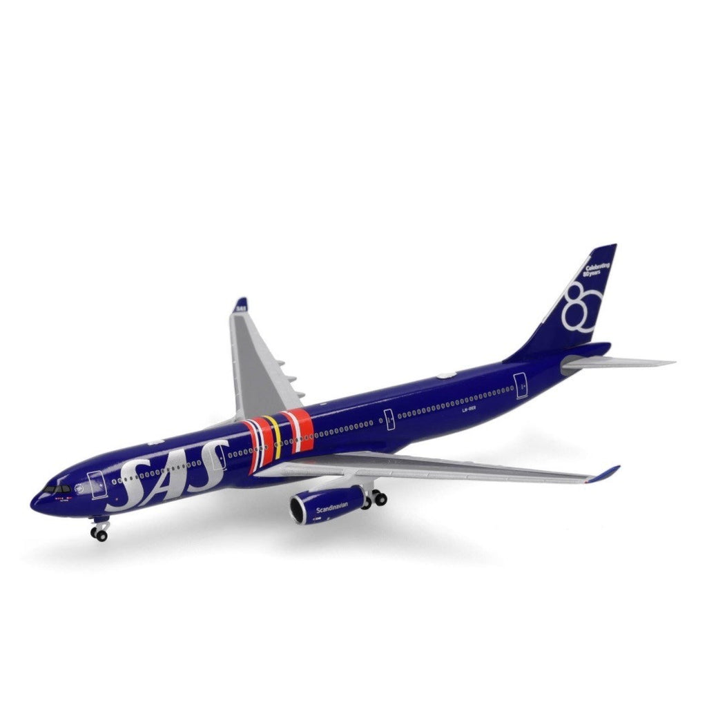 Herpa Wings 1:500 Airbus A330-300 SAS 80 Years 539623