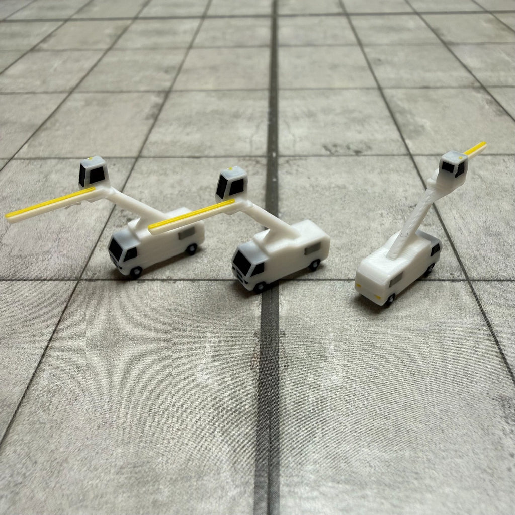 für Herpa Wings 1:500 / 1:400  10x Enteiser De-icing vehicles GSE