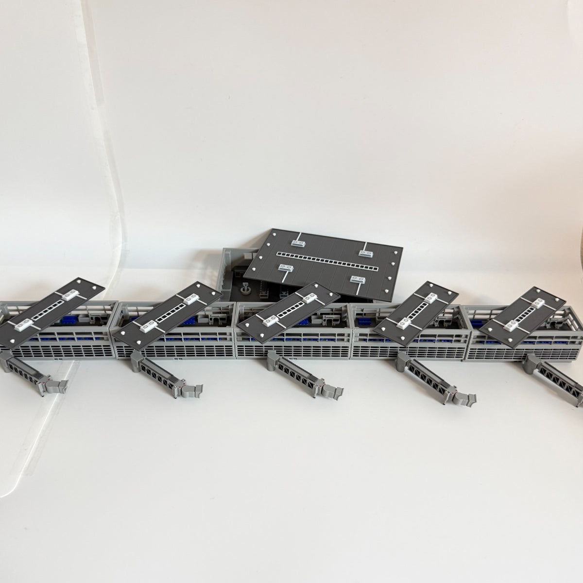 für Herpa Wings 1:500 / 1:400 Terminal Set V2 Flughafen Airport + Jet bridges