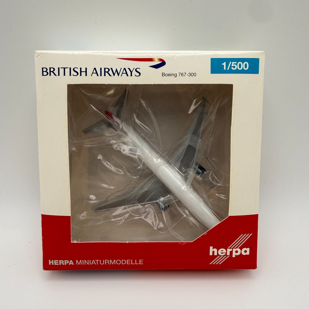 Herpa Wings 1:500 British Airways 767-300