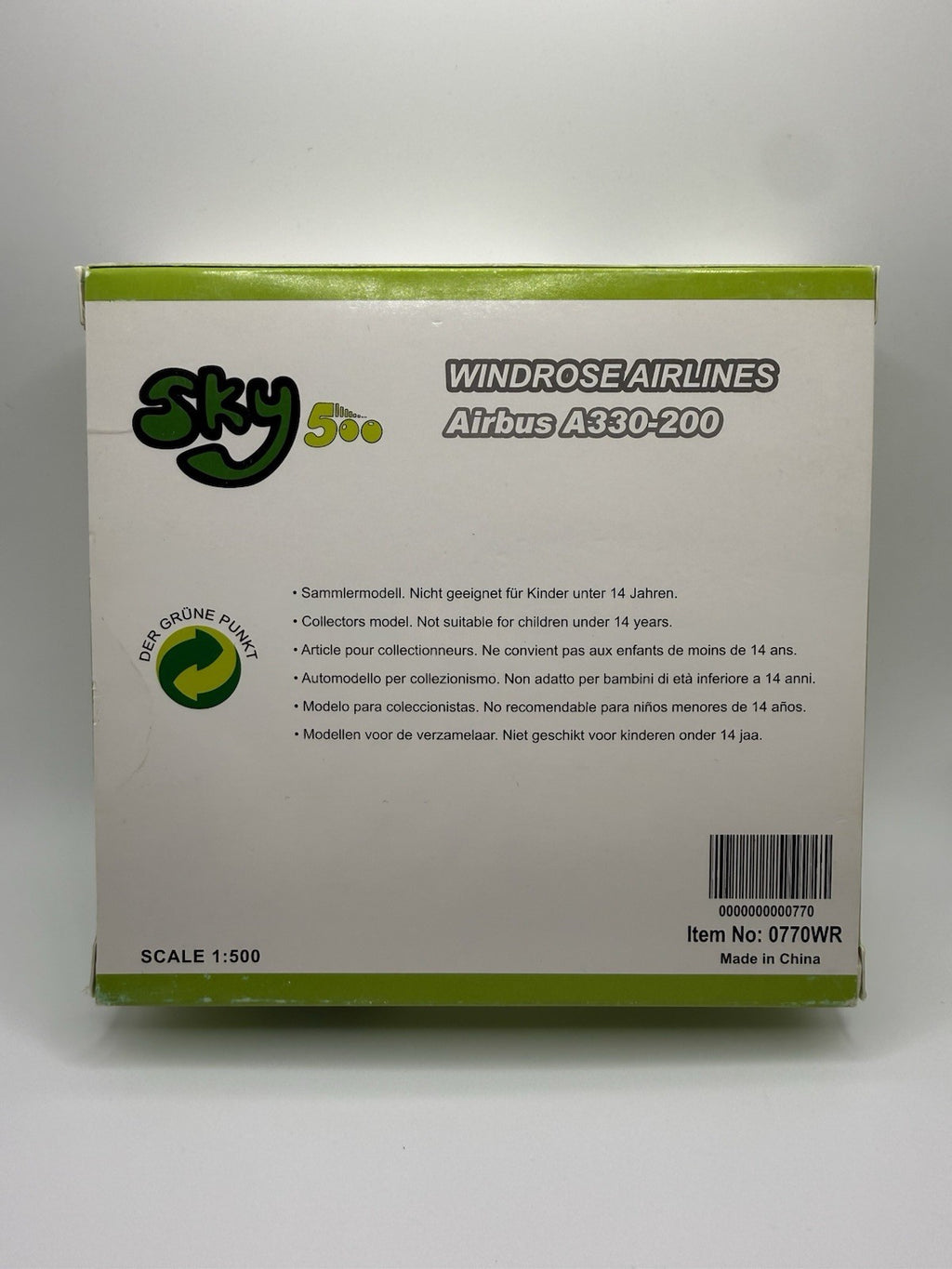 Herpa Wings 1:500 / Sky500 Windrose A330-200