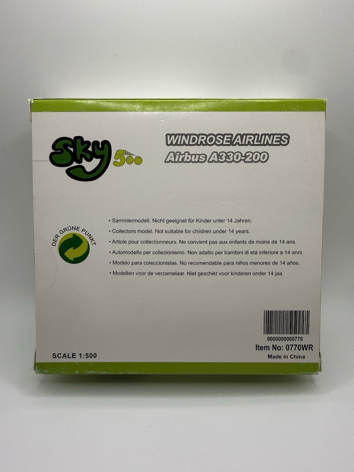 Herpa Wings 1:500 / Sky500 Windrose A330-200