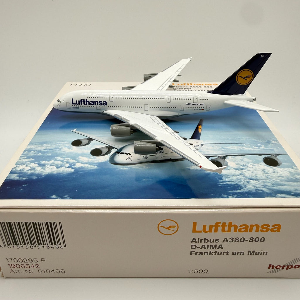 Herpa Wings 1:500 Lufthansa A380 D-AIMA
