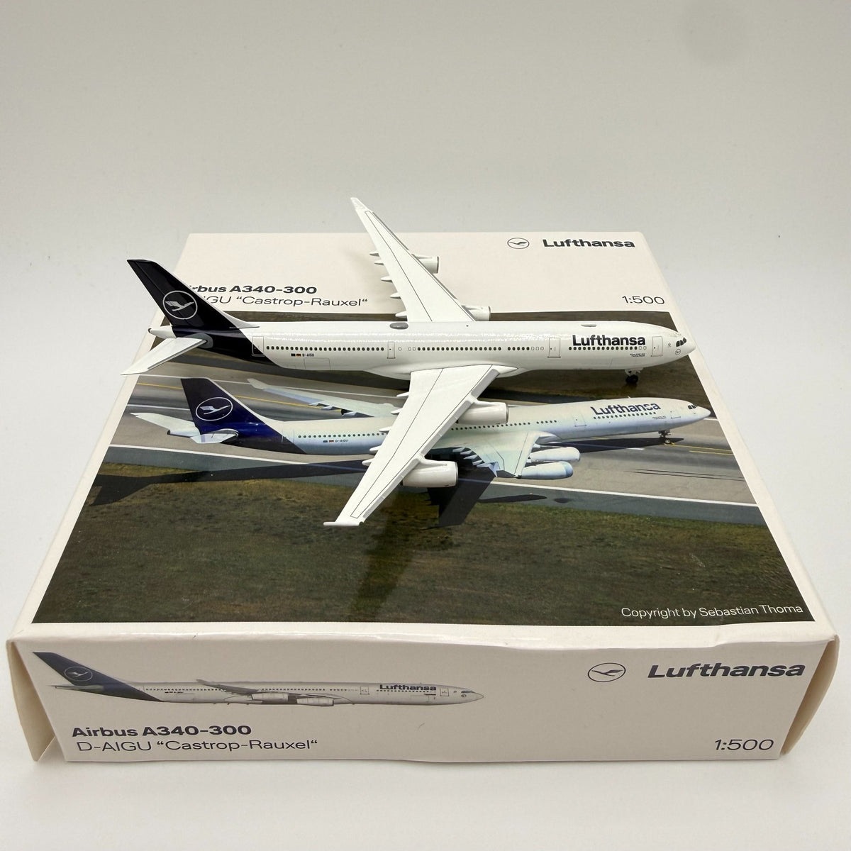 Herpa Wings 1:500 Lufthansa A340-300