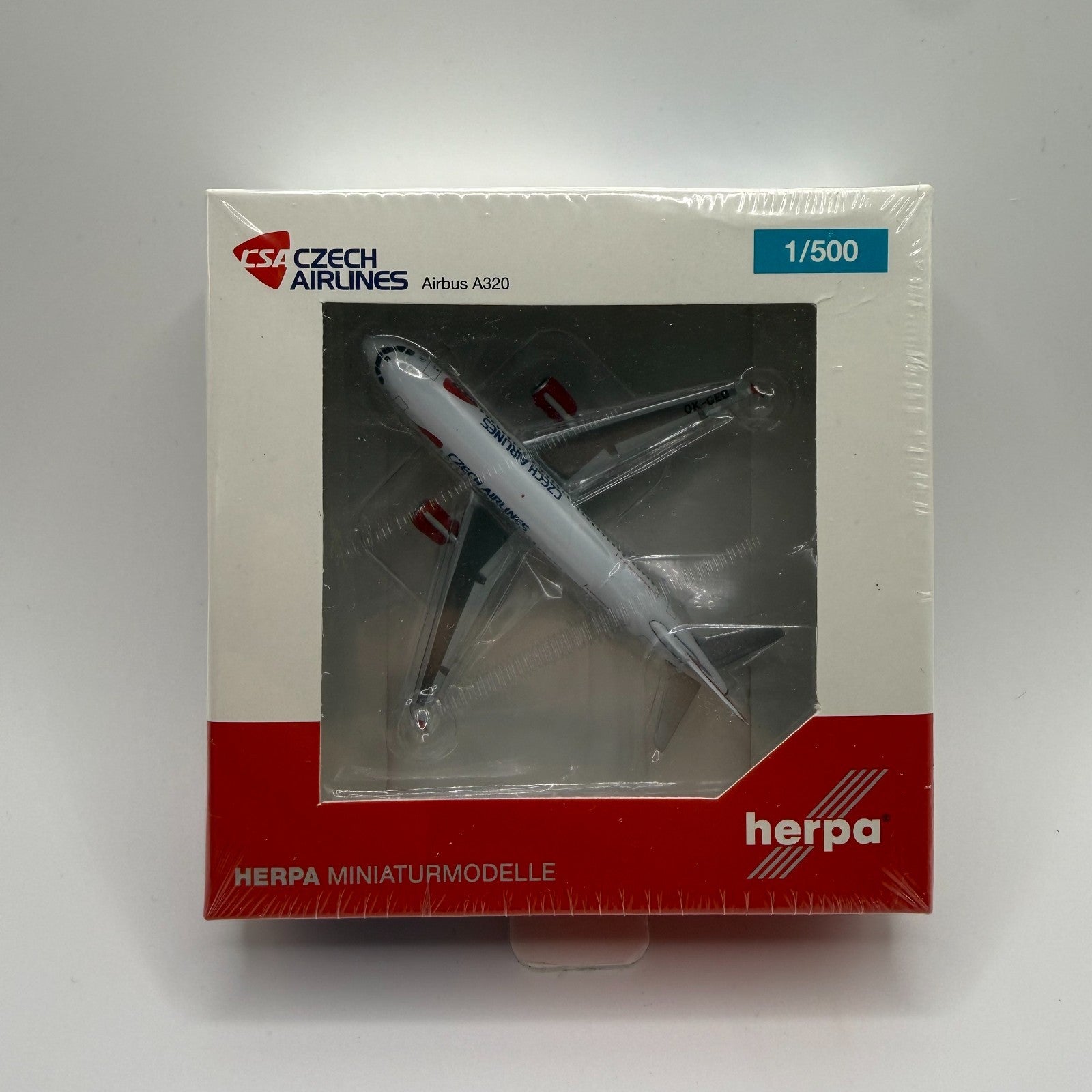 Herpa Wings 1:500 CSA Czech Airlines A320