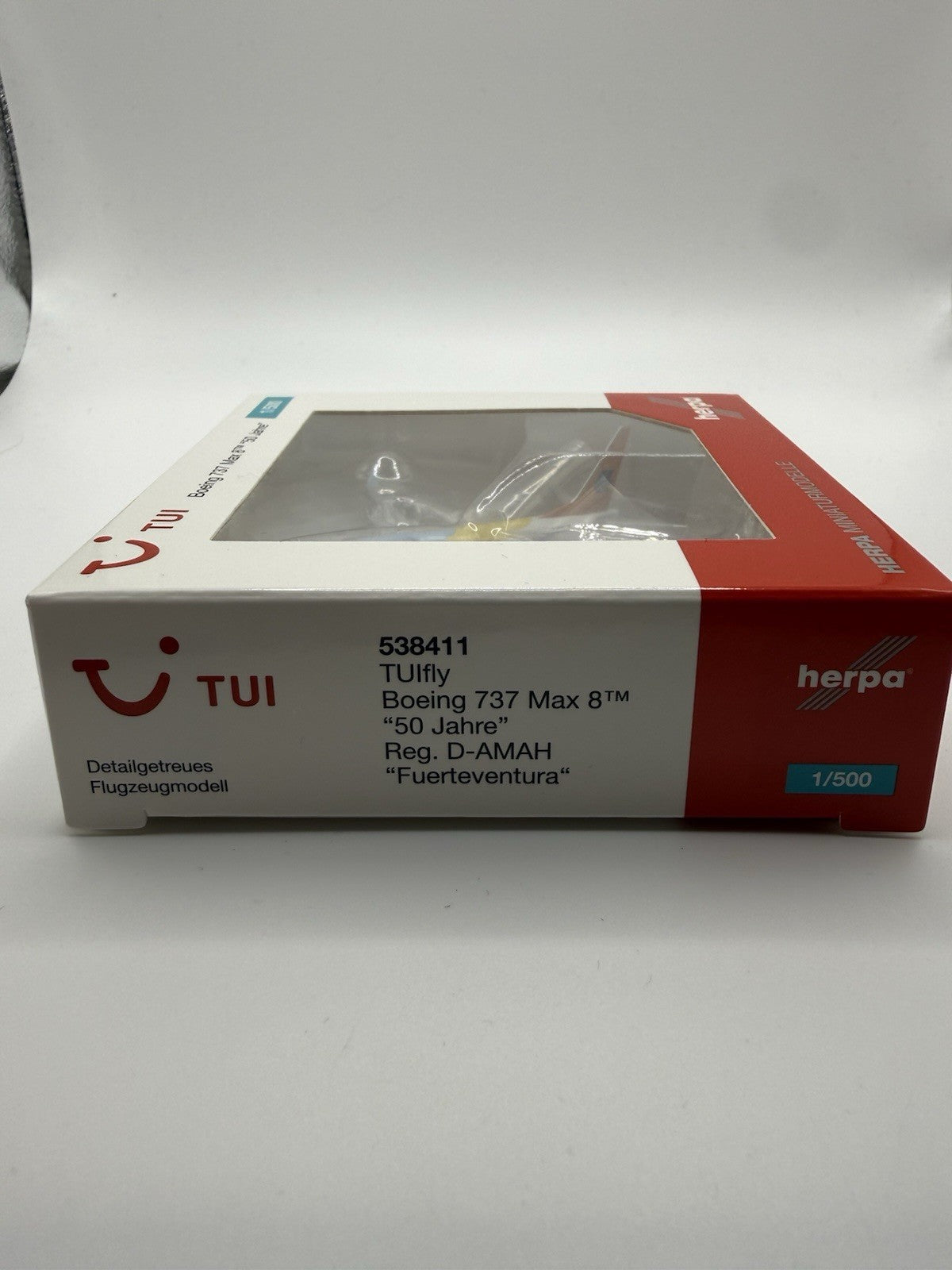 Herpa Wings 1:500 TUI 737 MAX 8 50 Jahre