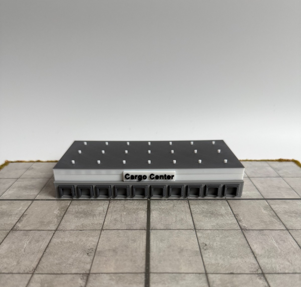 für Herpa Wings 1:500 / 1:400 Flughafen  Cargo Center / Airport Accessoires