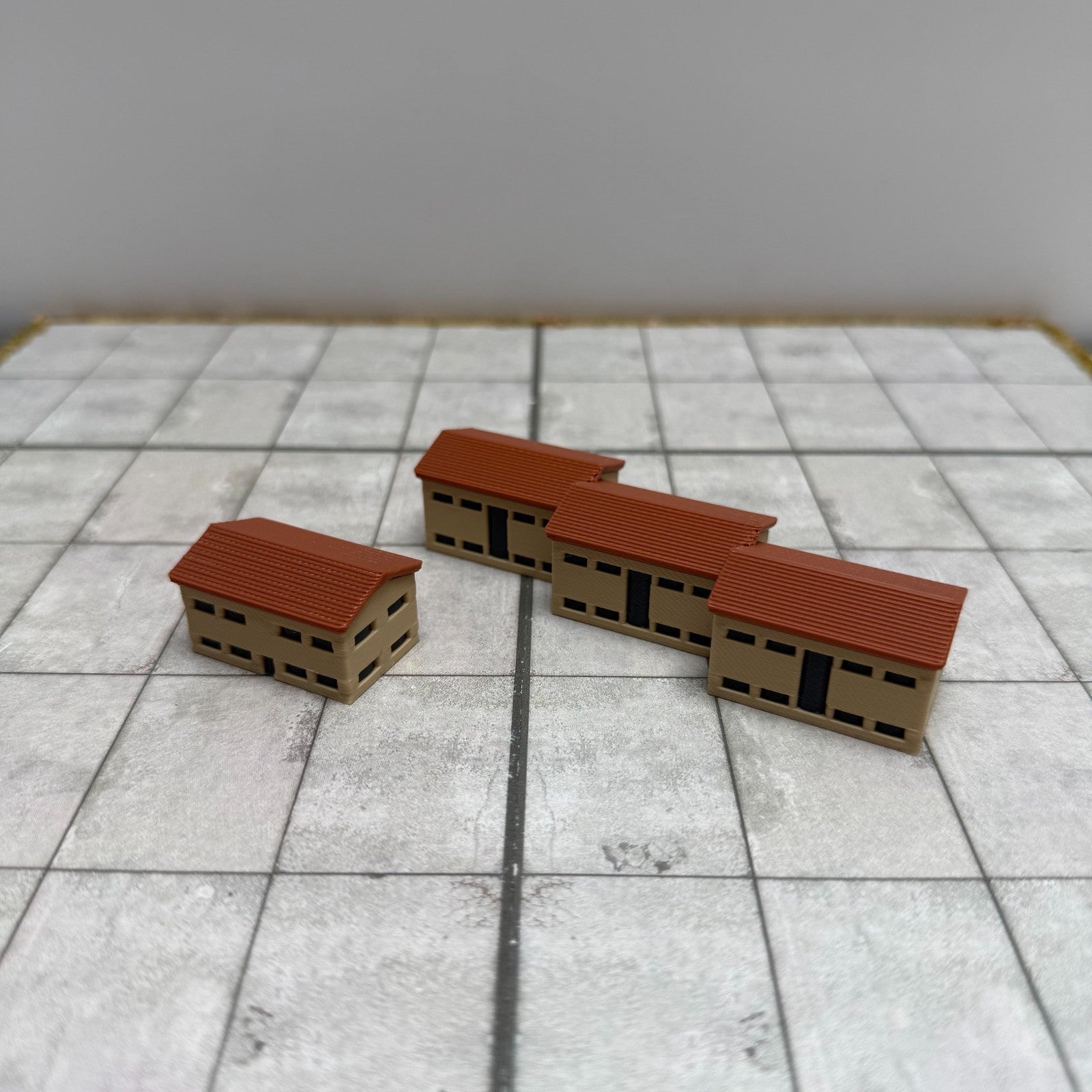 für Herpa Wings 1:500  Wohnblock Haus Apartment House