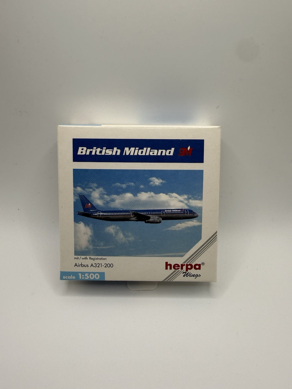 Herpa Wings 1:500 British Midland Airlines A321