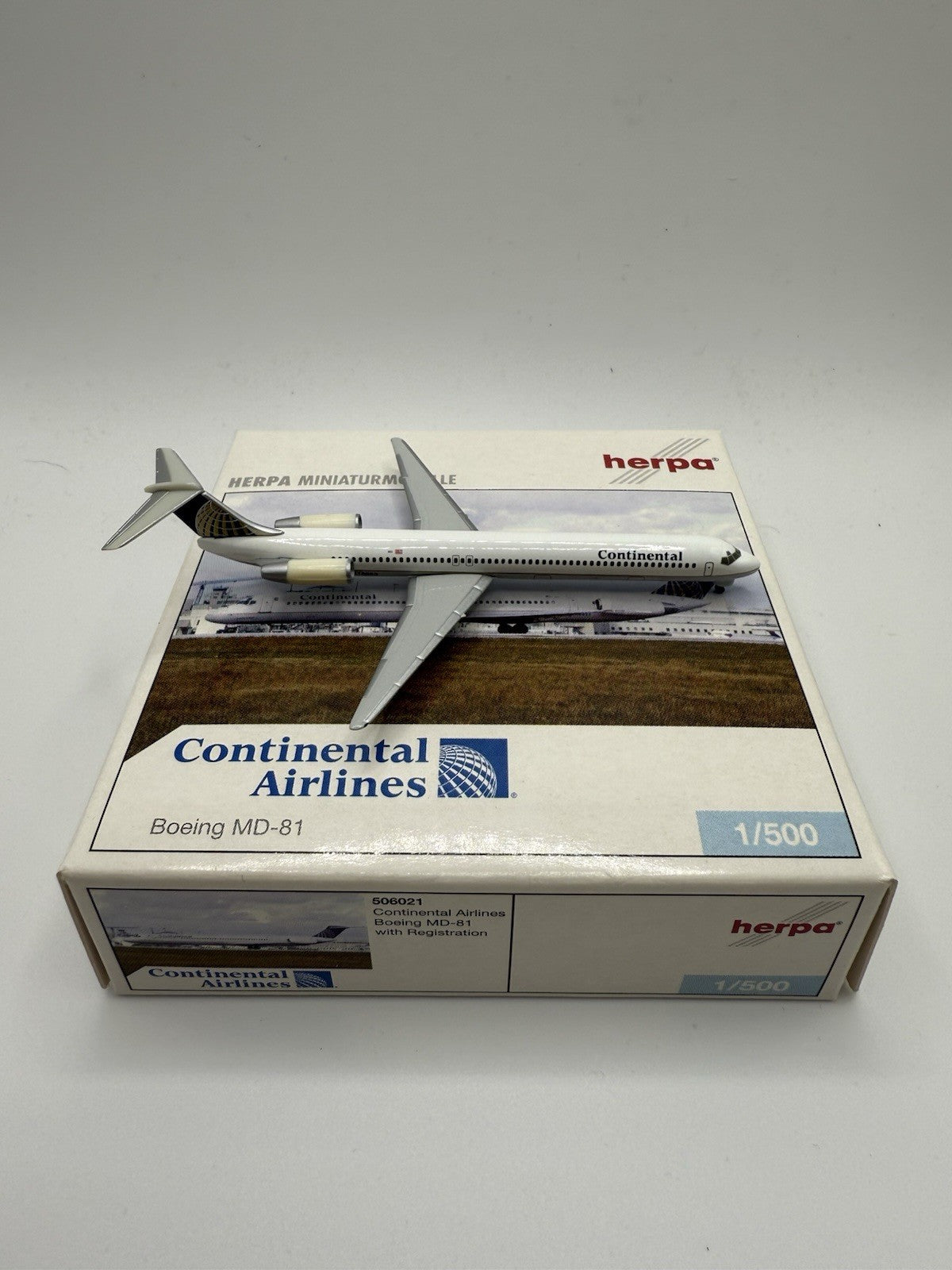 Herpa Wings 1:500 Continental Airlines MD-81