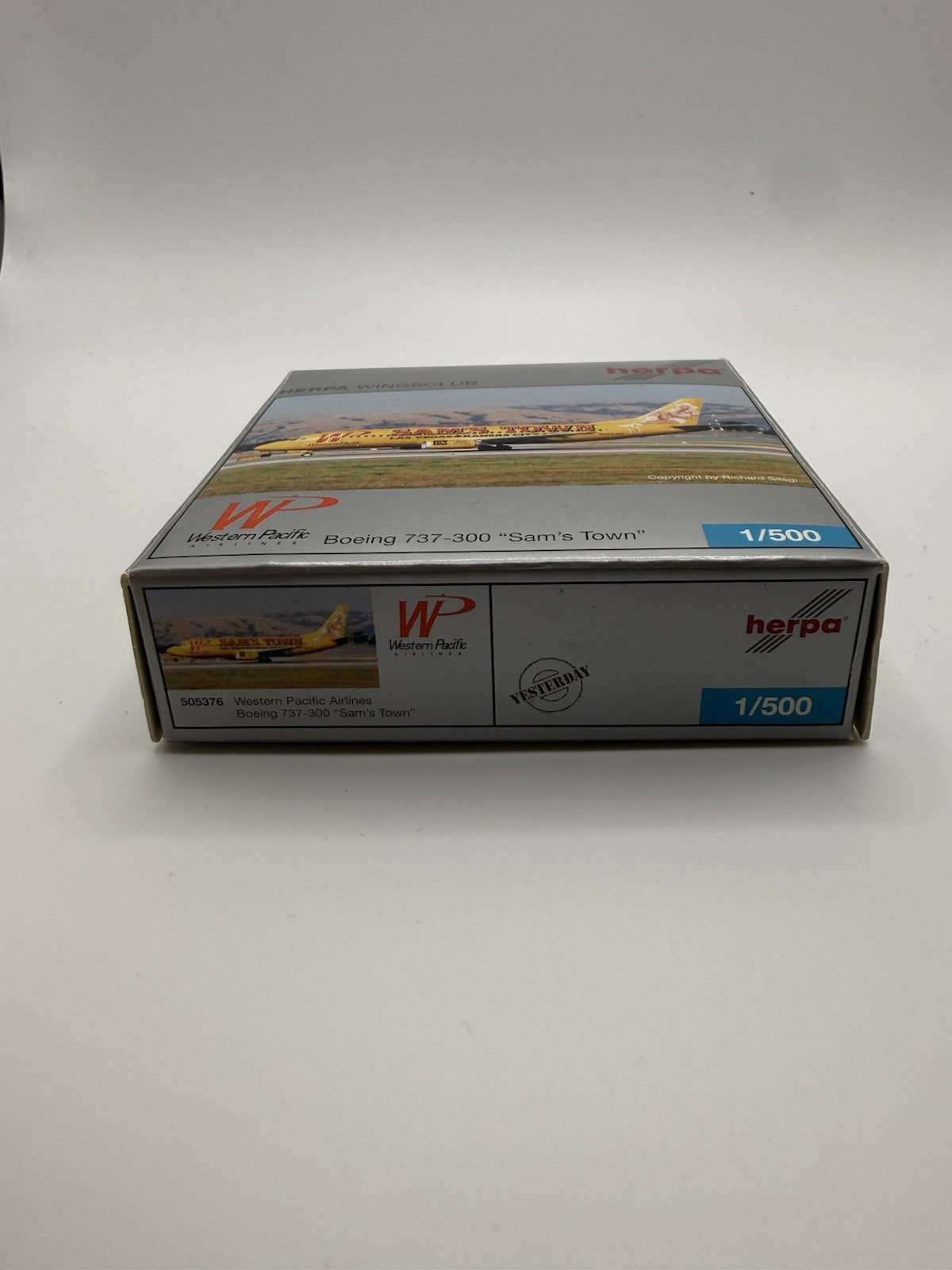 Herpa Wings 1:500 Western Pacific 737-300 Sam‘s Town