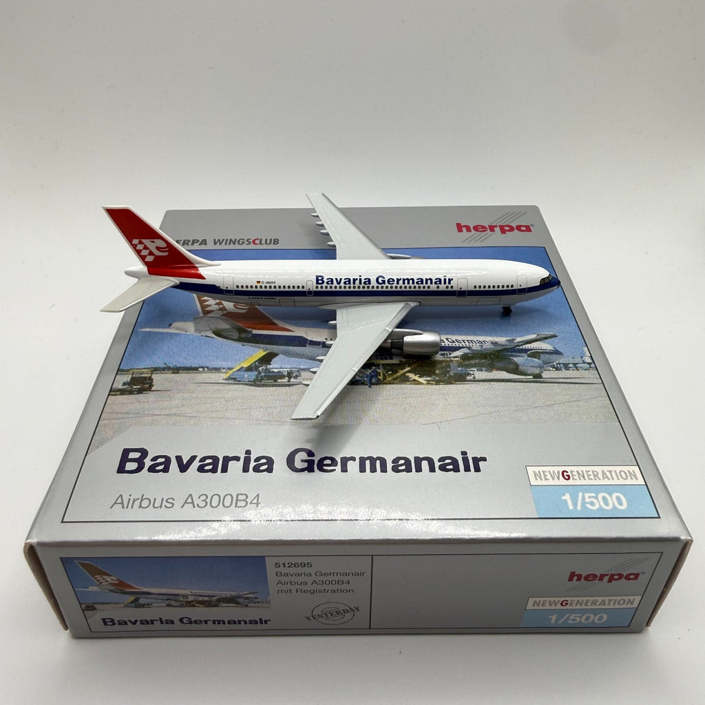 Herpa Wings 1:500 Bavaria Germanair A300B4
