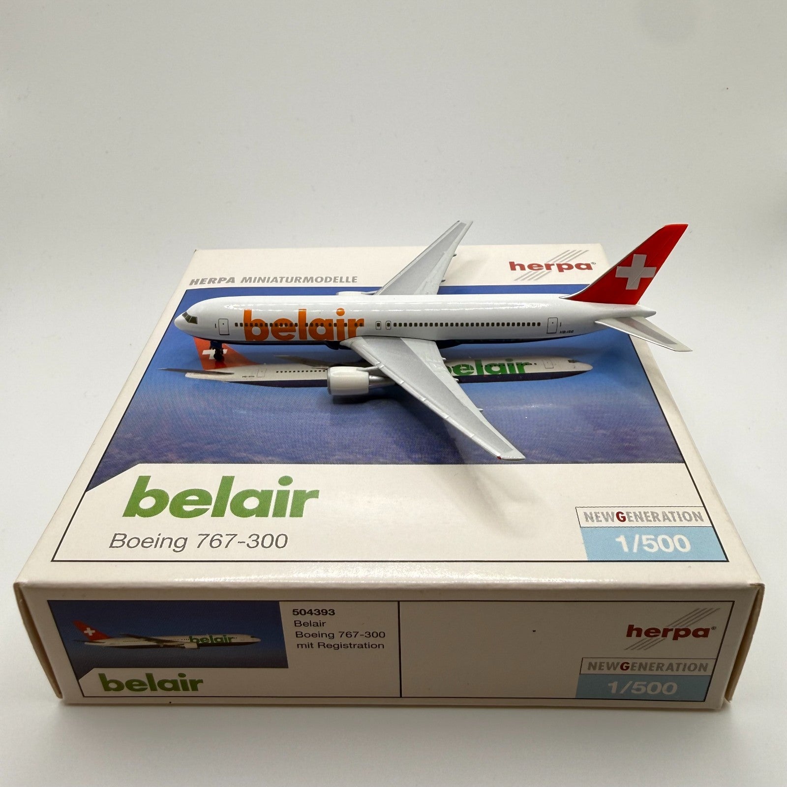 Herpa Wings 1:500 Belair 767-300