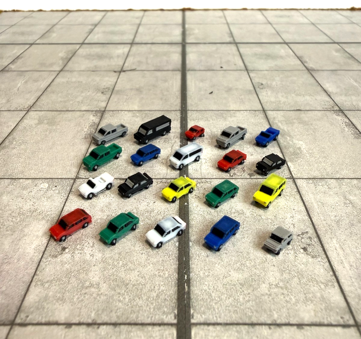 für Herpa Wings 1:500 / 1:400 20x Cars Autos GSE Zubehör / Airport Accessoires