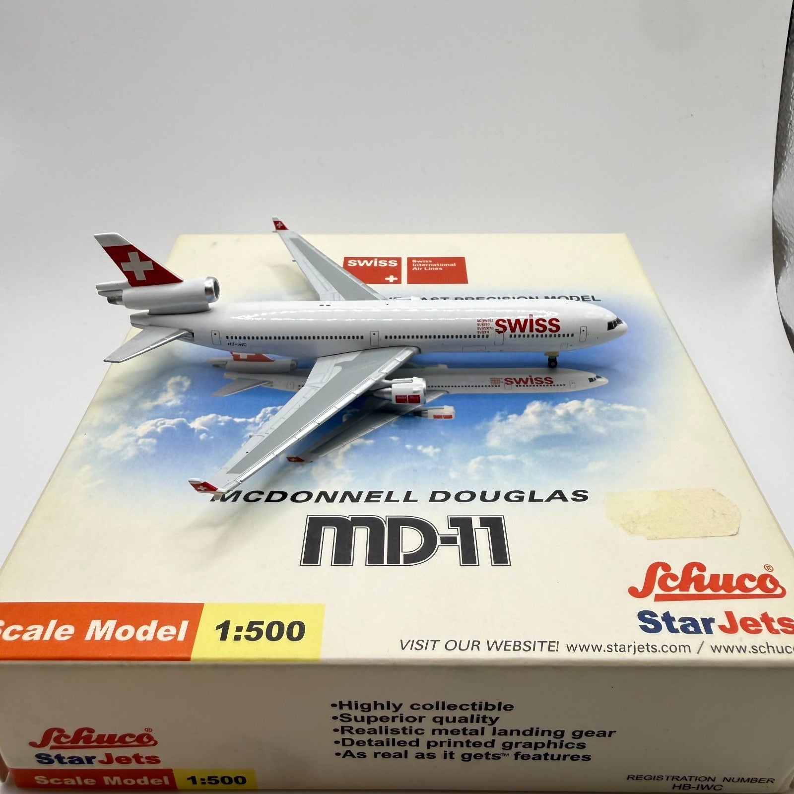 Herpa Wings / Star Jets 1:500 Swiss MD-11