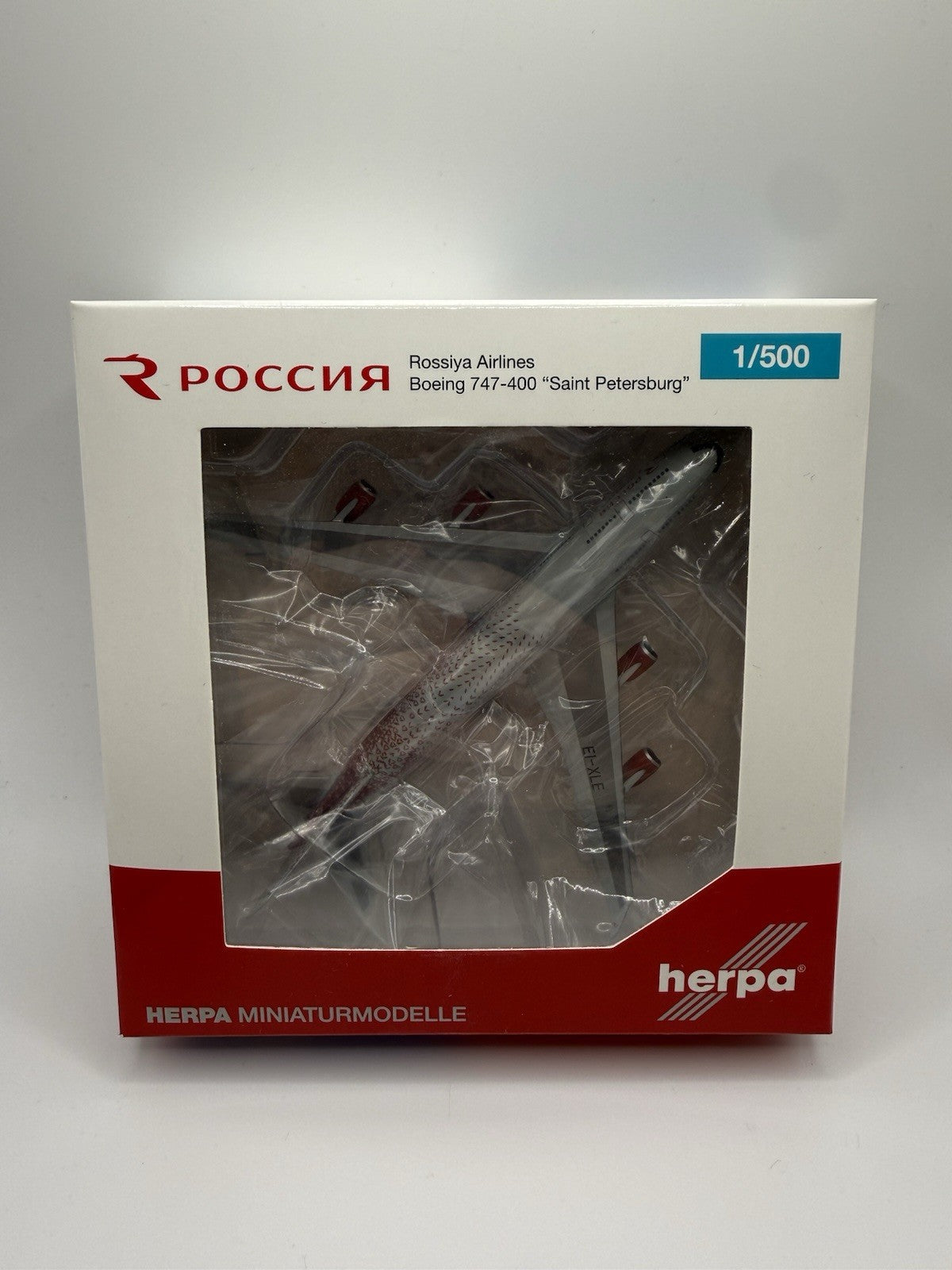 Herpa Wings 1:500 Rossiya Airlines 747-400