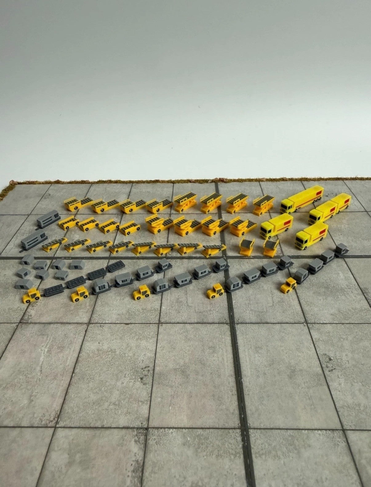 für Herpa Wings 1:500 Bundle Set Cargo GSE / Airport