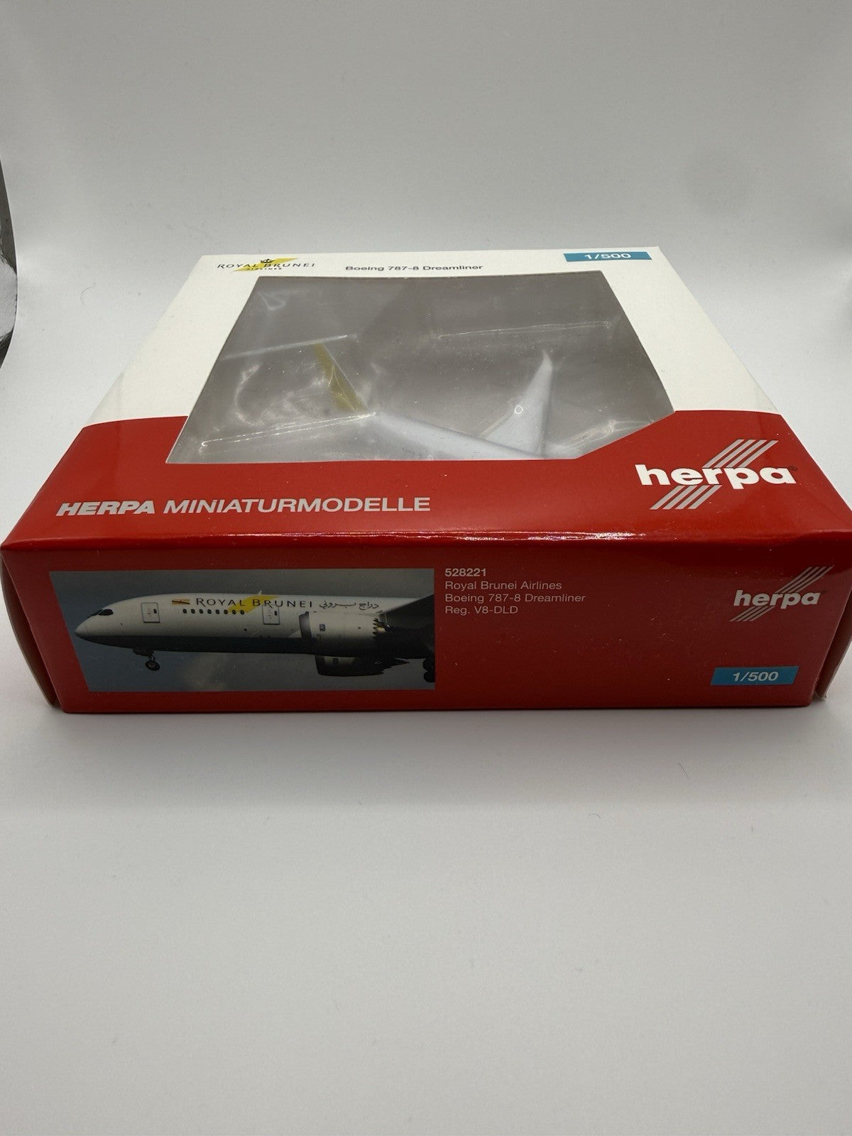 Herpa Wings 1:500 Royal Brunei 787-8