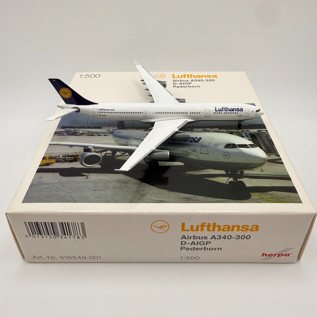 Herpa Wings 1:500 Lufthansa A340-300 D-AIGP