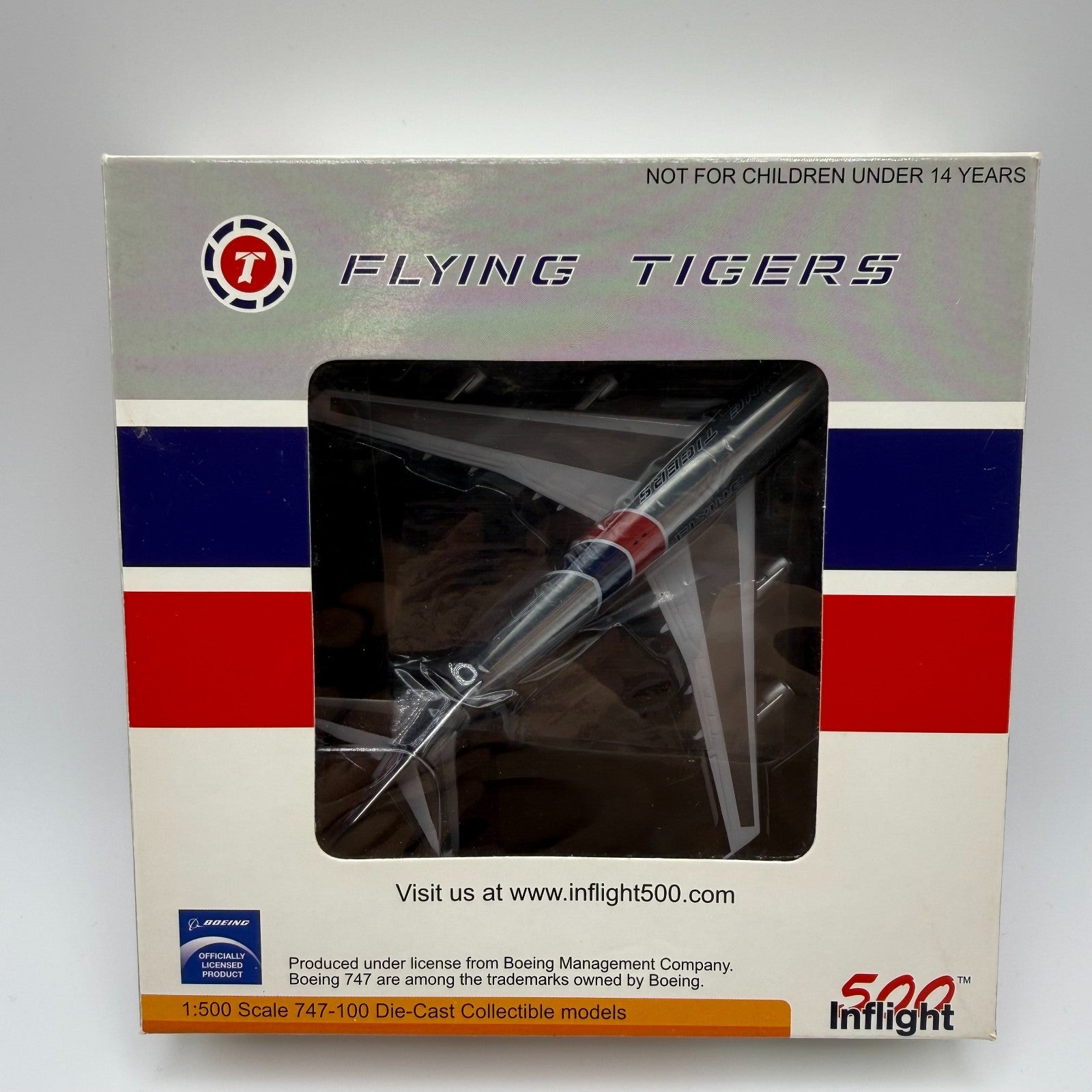 Herpa Wings 1:500 / Inflight500 Flying Tigers 747-100