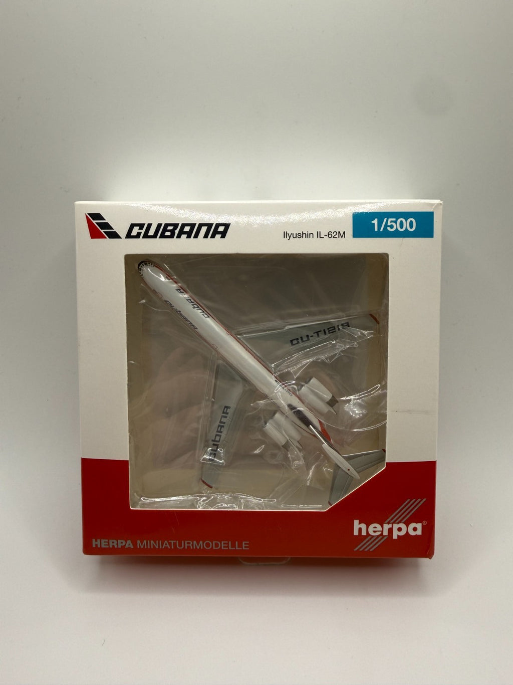 Herpa Wings 1:500 Cubana IL-62M