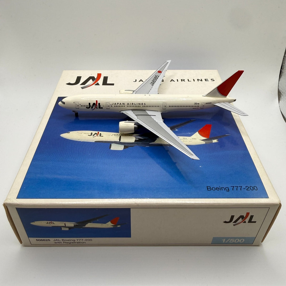 Herpa Wings 1:500 JAL Japan Airlines 777-200
