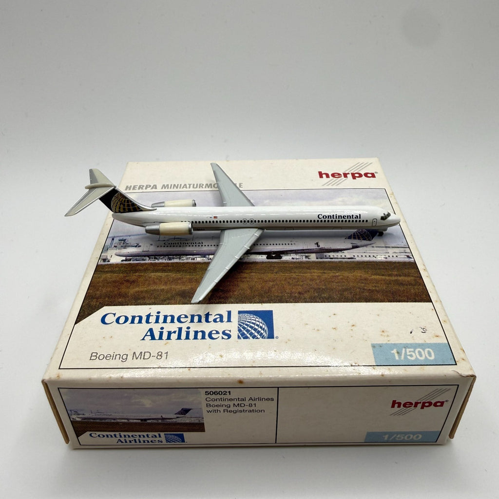 Herpa Wings 1:500 Continental Airlines MD-81