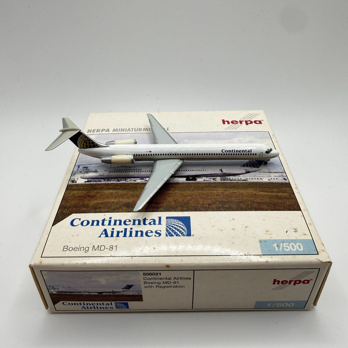Herpa Wings 1:500 Continental Airlines MD-81