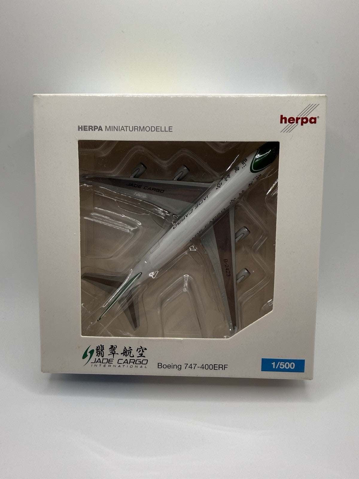 Herpa Wings 1:500 Jade Cargo International 747-400ERF