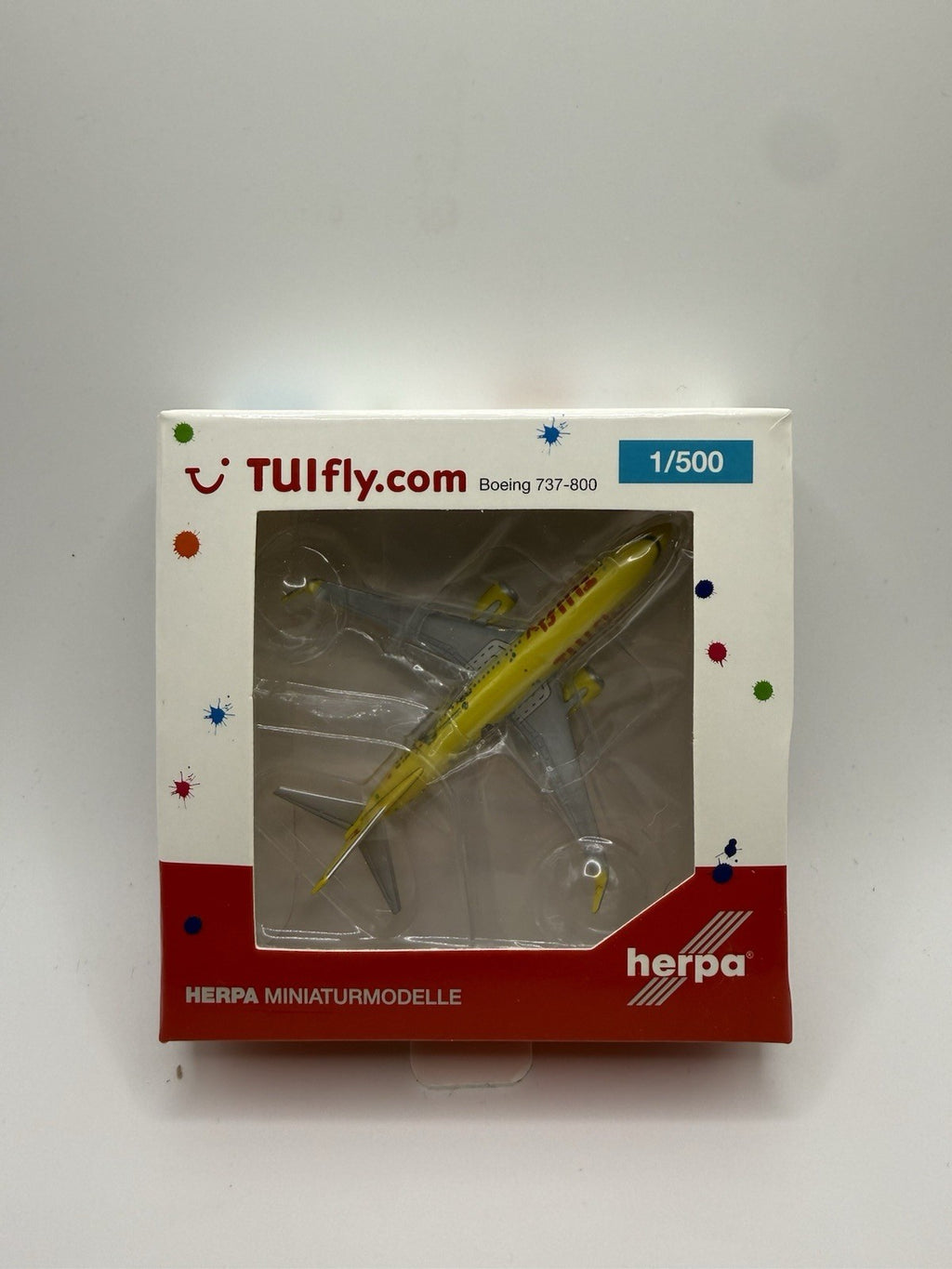 Herpa Wings 1:500 TUI 737-800 Dürer&Klexi
