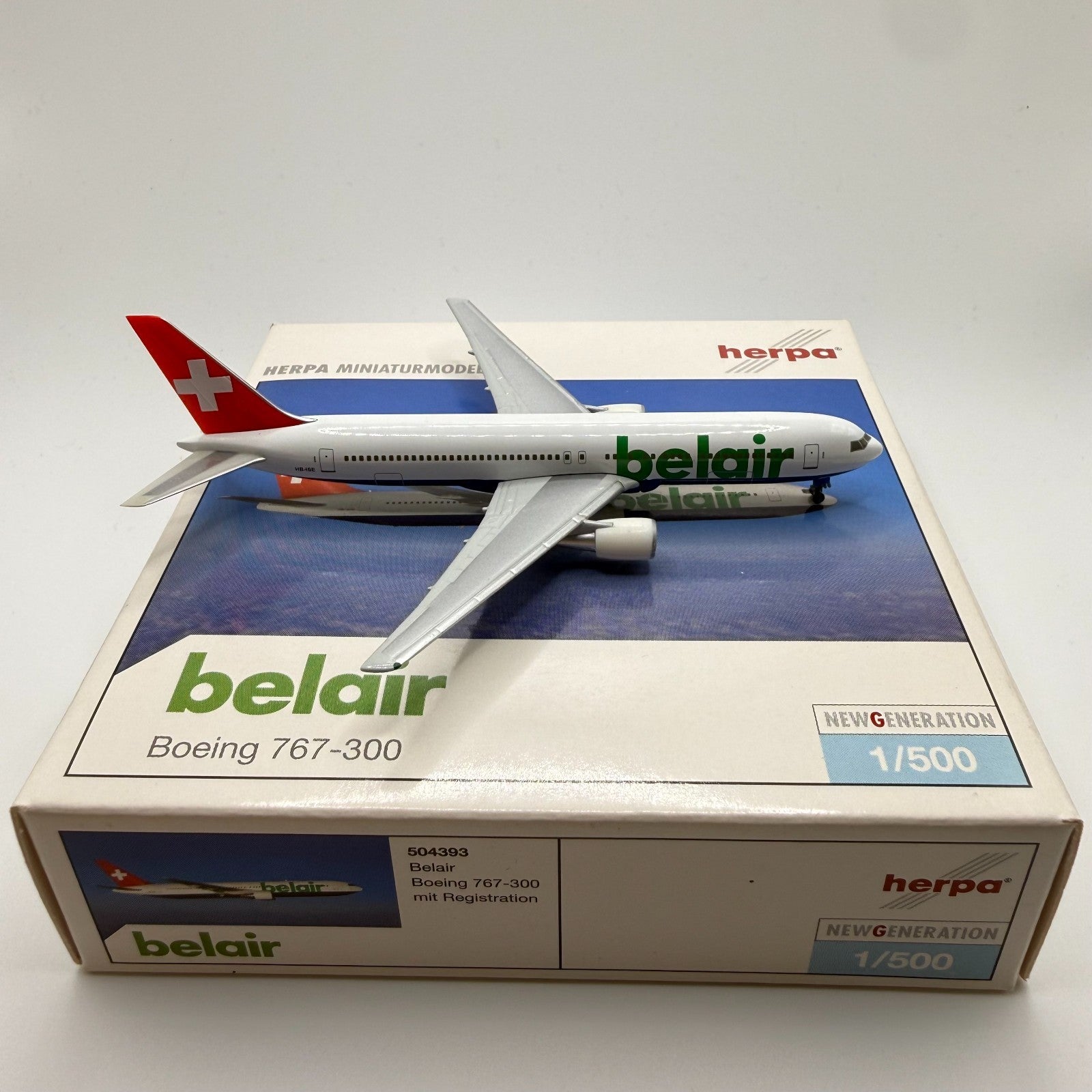 Herpa Wings 1:500 Belair 767-300