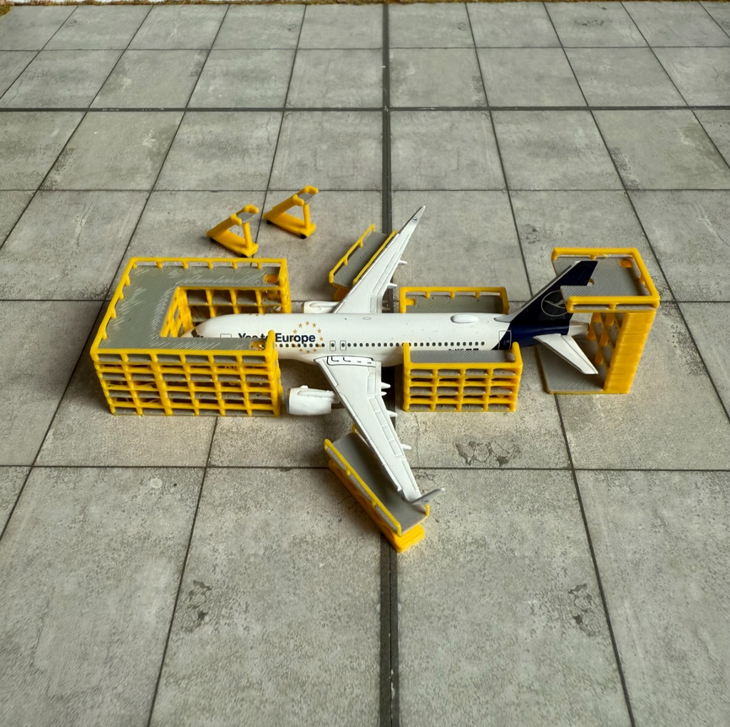 für Herpa Wings 1:500 / 1:400 Wartungsplattform Maintenance /Airport Accessoires