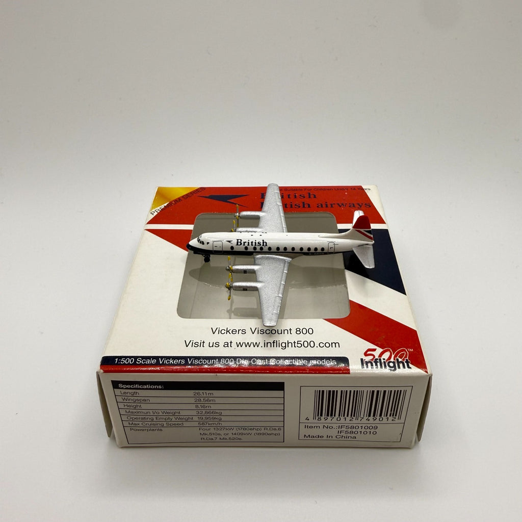 Herpa Wings / Inflight 1:500 British Airways Vickers Viscount 800