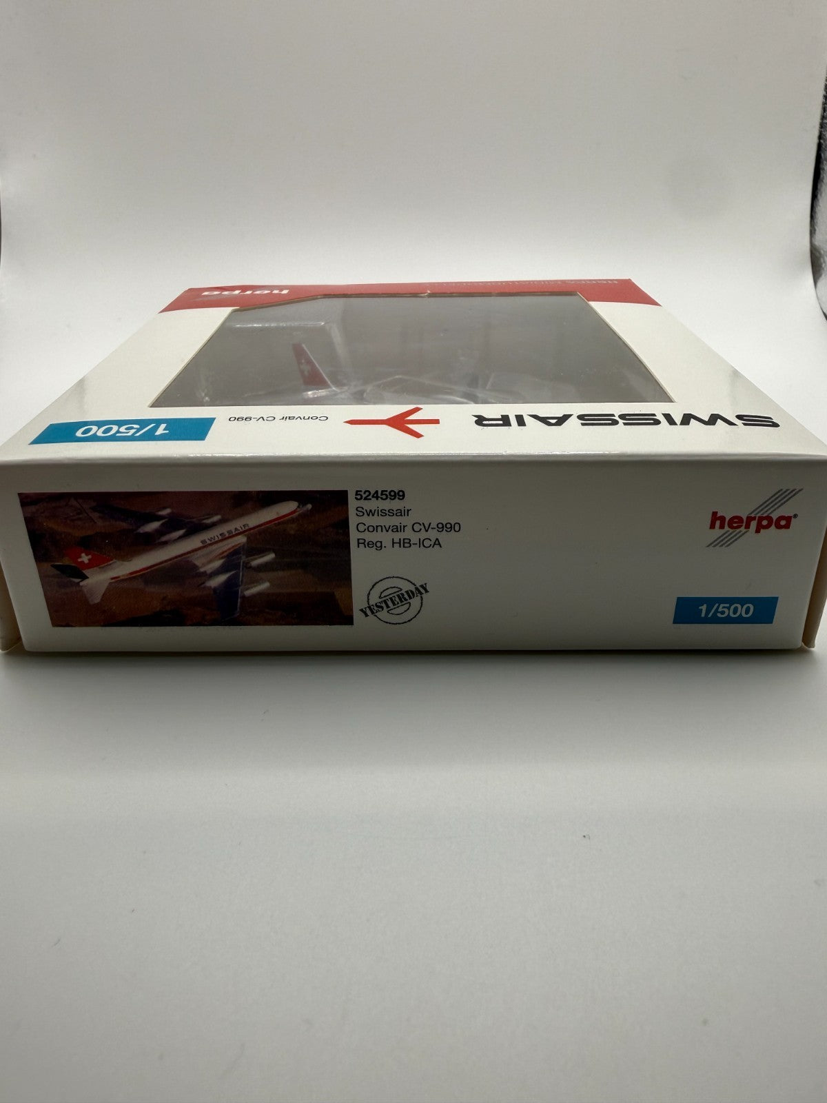 Herpa Wings 1:500 Swissair Convair CV-990
