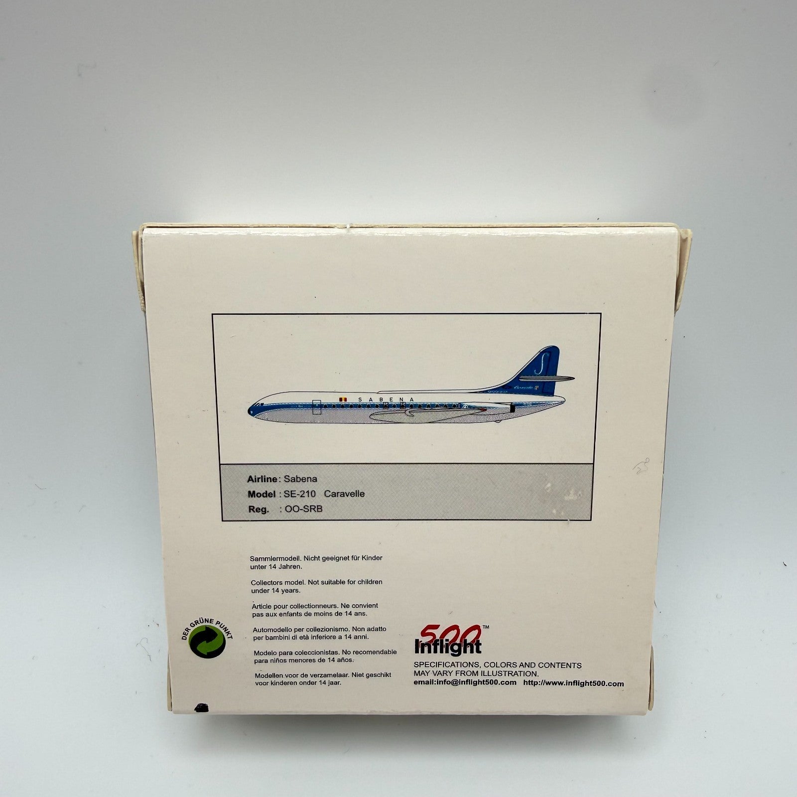 Herpa Wings 1:500 / Inflight500 Sabena SE-210 Caravelle