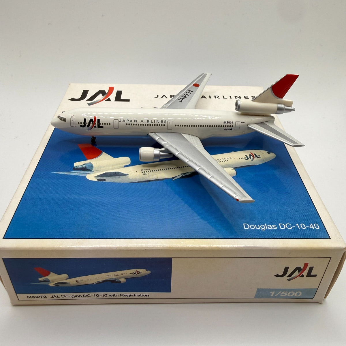 Herpa Wings 1:500 JAL Japan Airlines DC-10