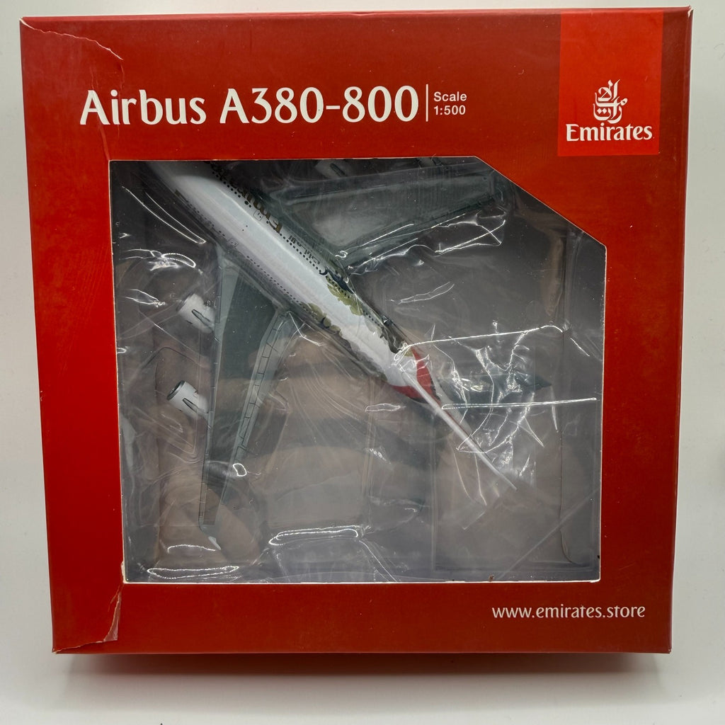 Herpa Wings 1:500 Emirates A380 Wildlife
