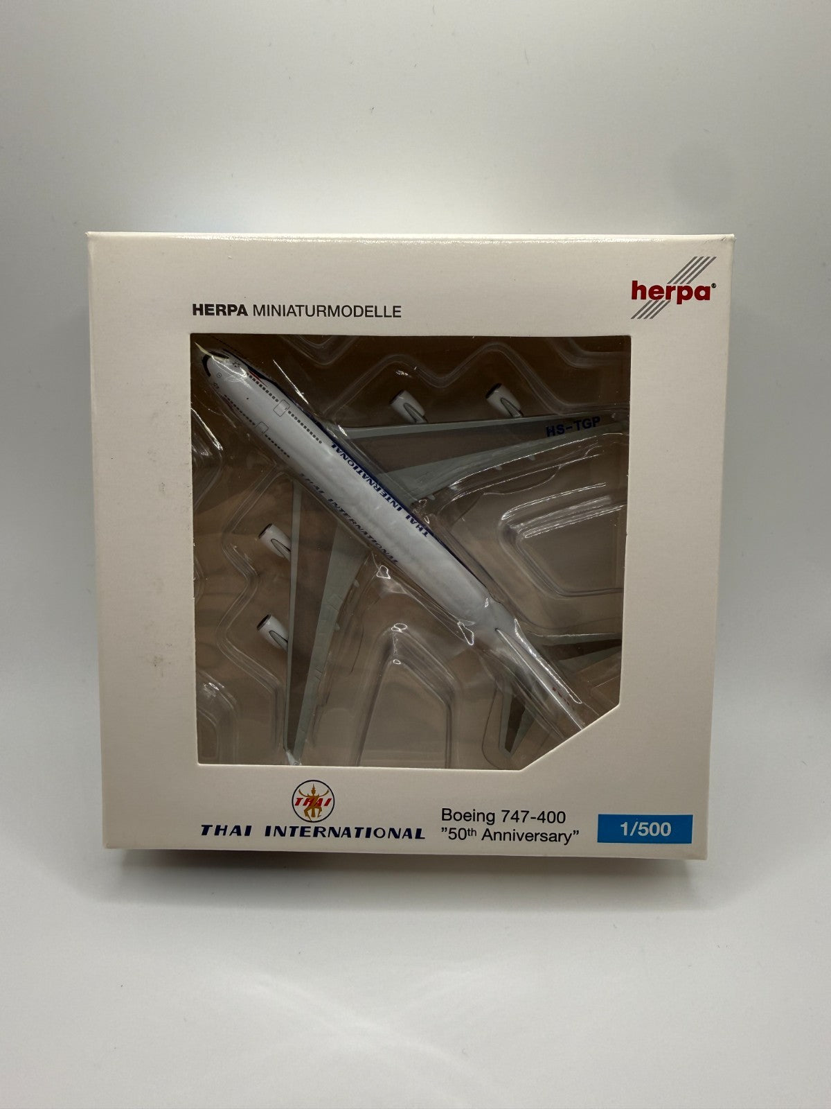 Herpa Wings 1:500 Thai International 747-400