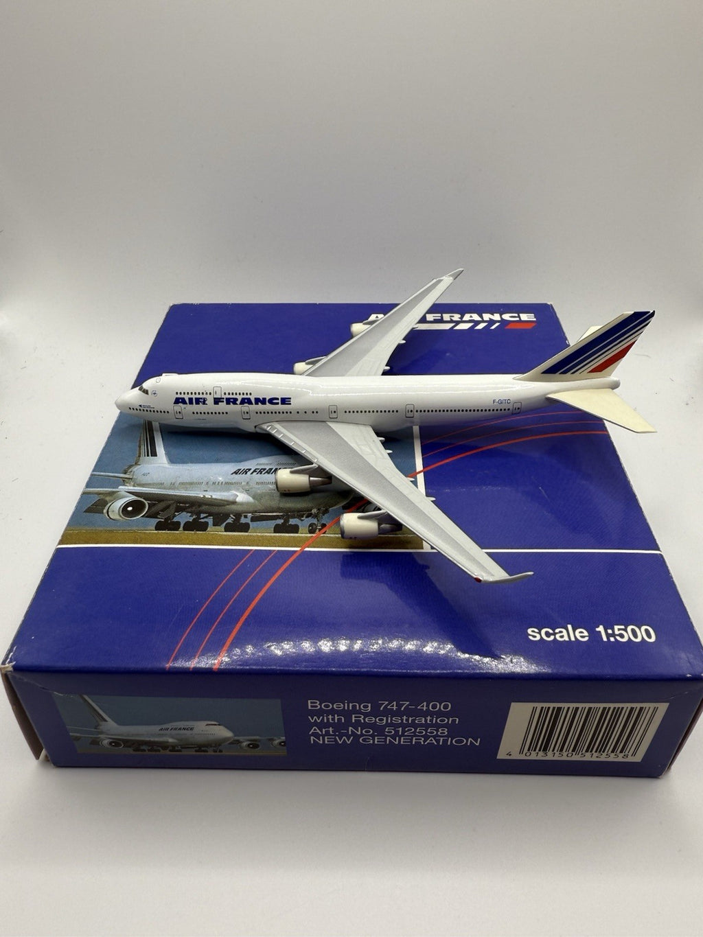 Herpa Wings 1:500 Air France 747-400