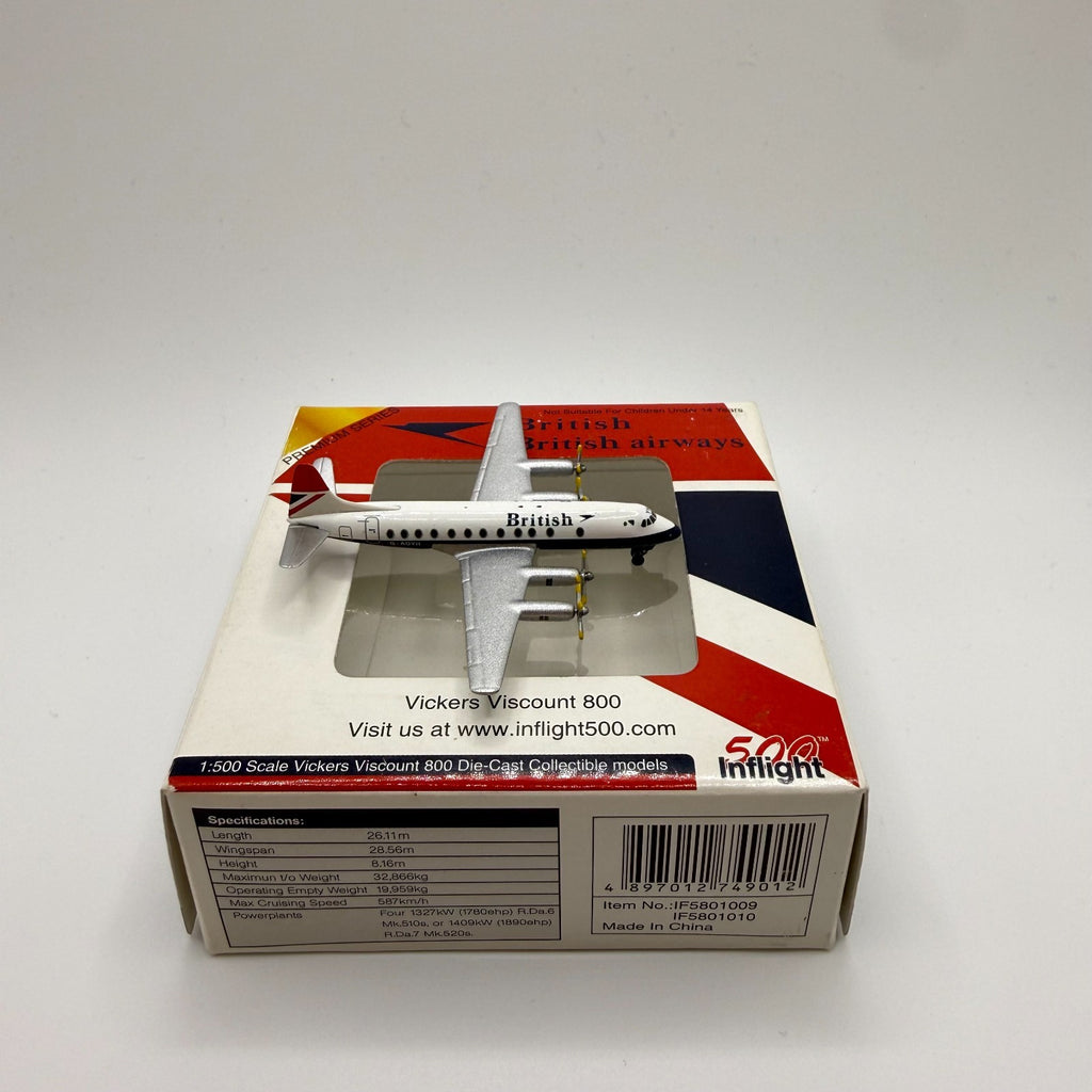 Herpa Wings / Inflight 1:500 British Airways Vickers Viscount 800