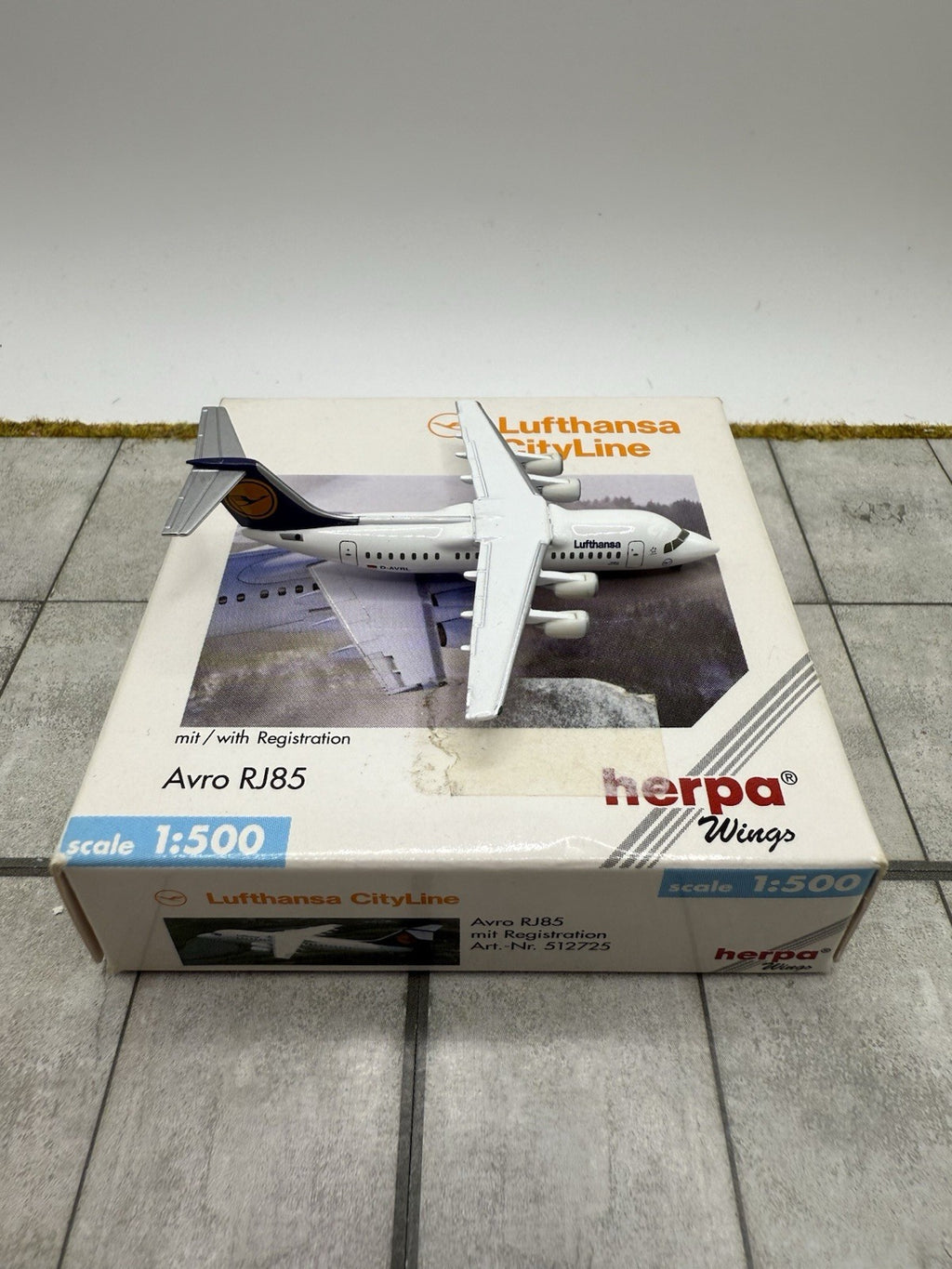 Herpa Wings 1:500 Lufthansa Cityline Avro R185