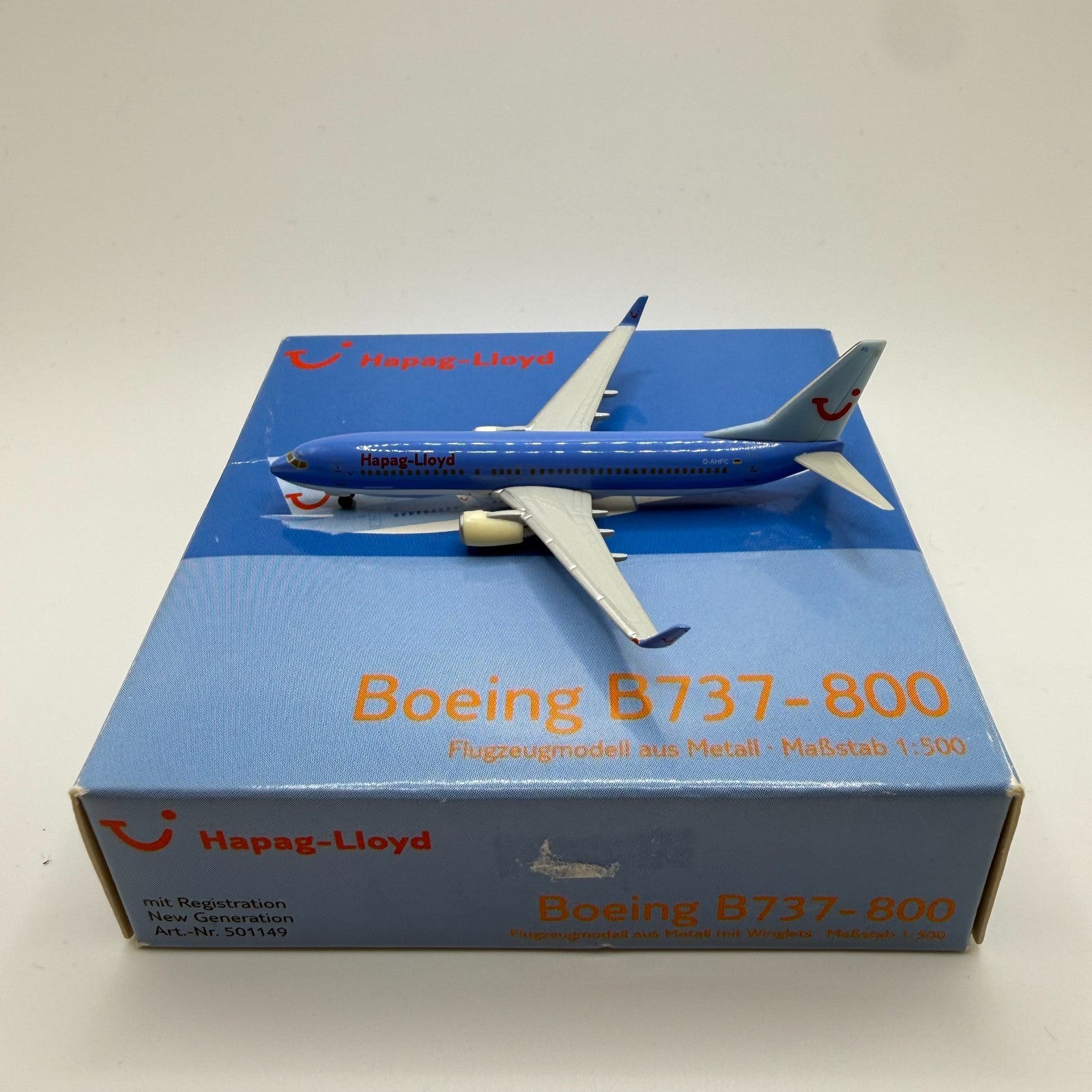 Herpa Wings 1:500 Hapag Lloyd 737-800