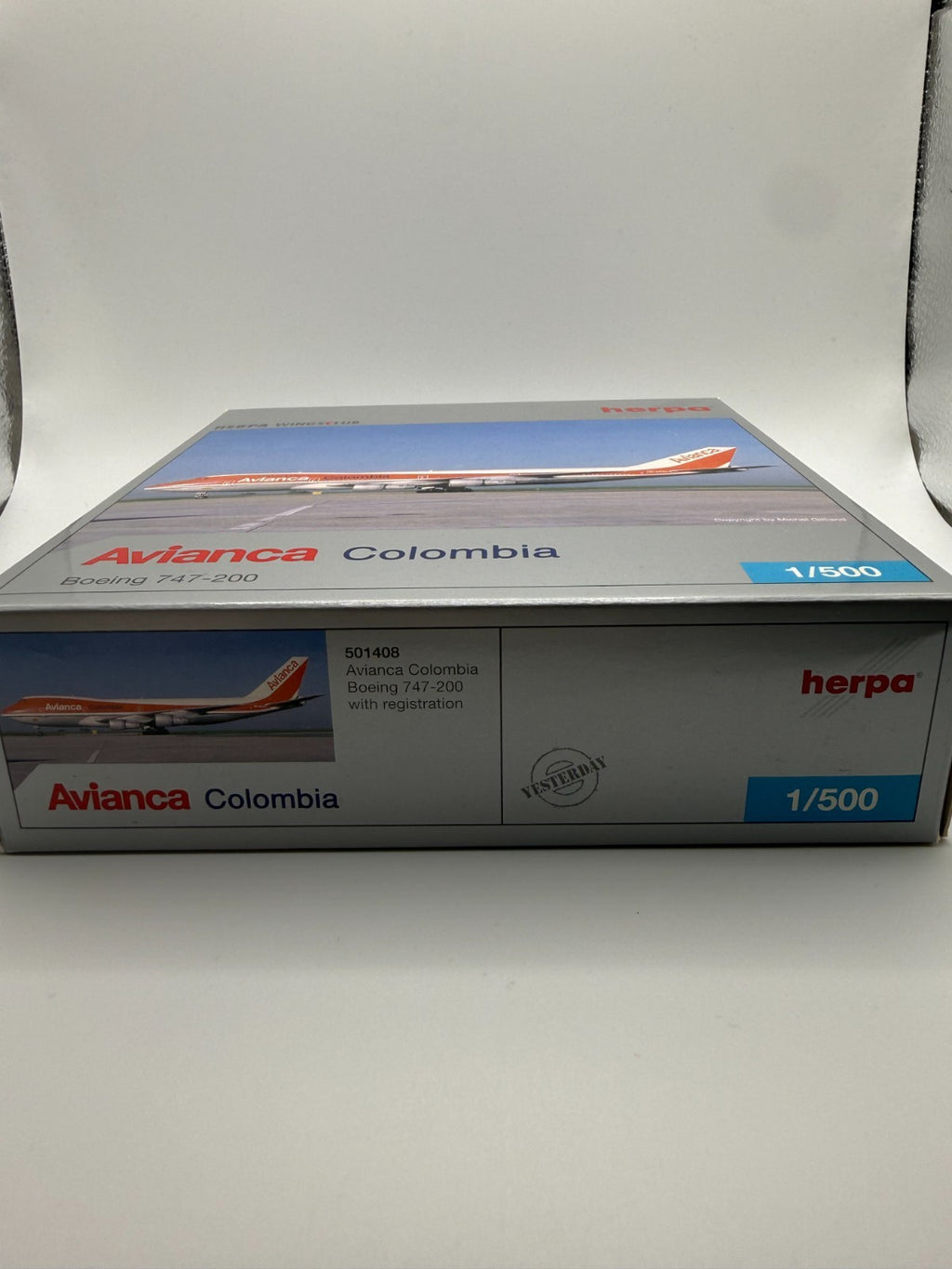 Herpa Wings 1:500 Avianca 747-200