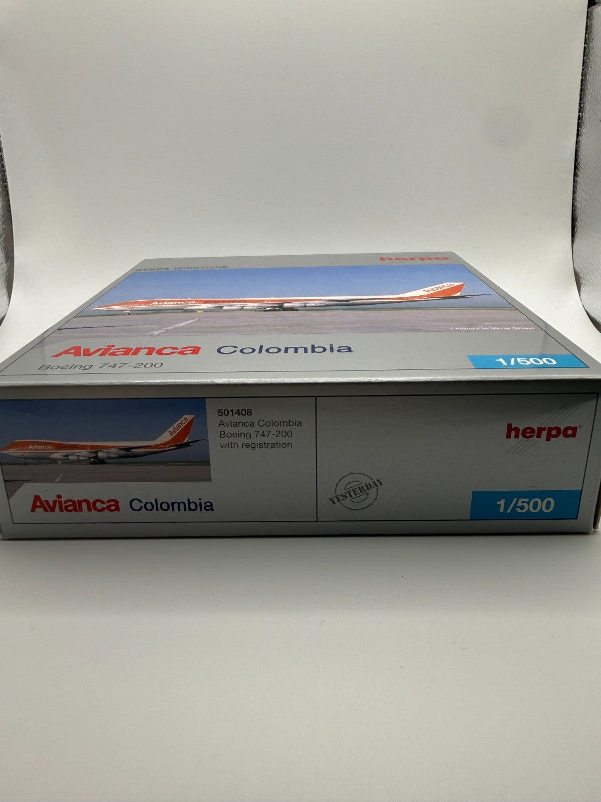 Herpa Wings 1:500 Avianca 747-200
