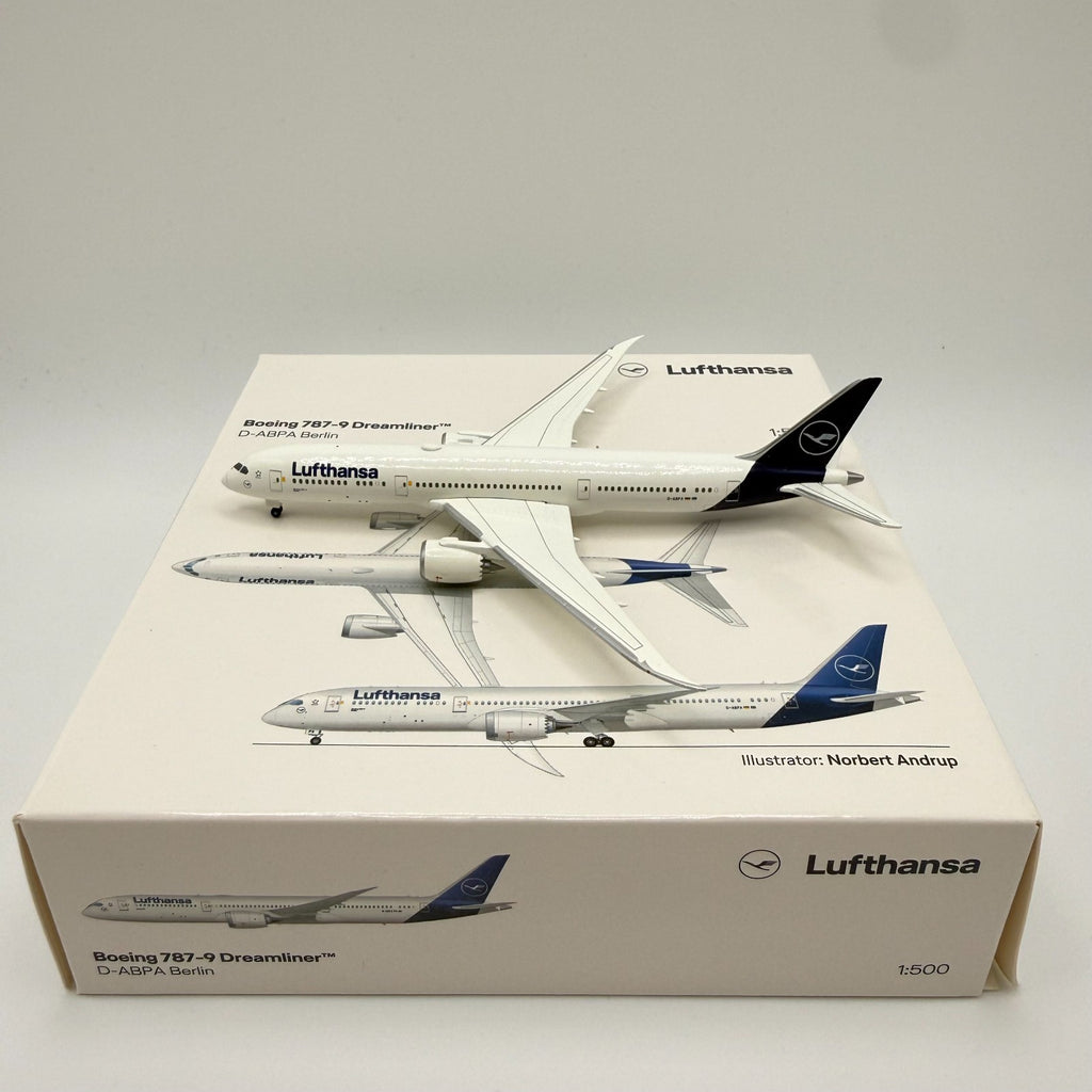Herpa Wings 1:500 Lufthansa 787-9 D-ABPA Berlin