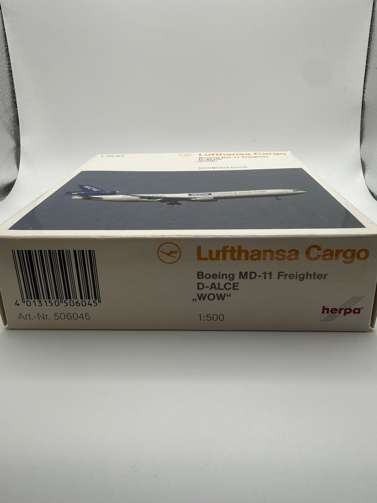 Herpa Wings 1:500 Lufthansa Cargo MD-11F WOW