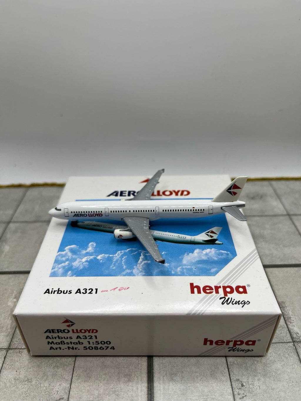 Herpa Wings 1:500 Aero Lloyd A321