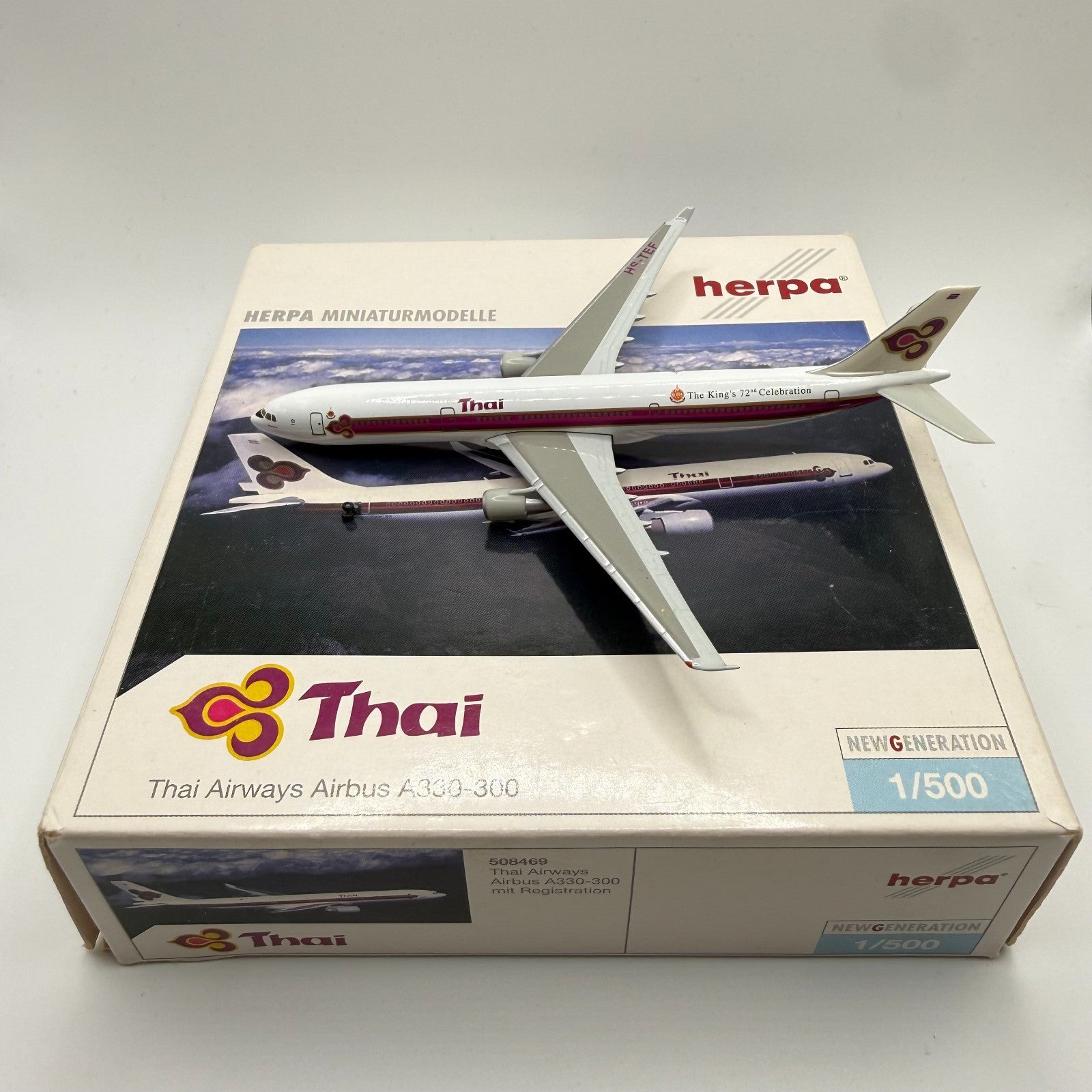 Herpa Wings 1:500 Thai Airways A330-300
